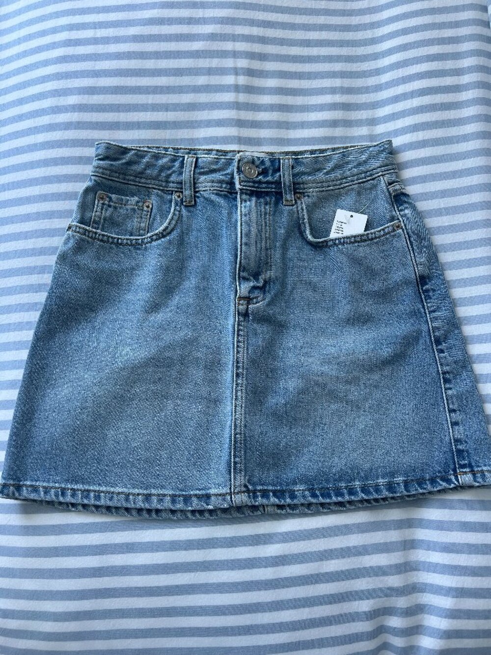 Urban Outfitters BDG Denim Light Wash Skirt (Small)